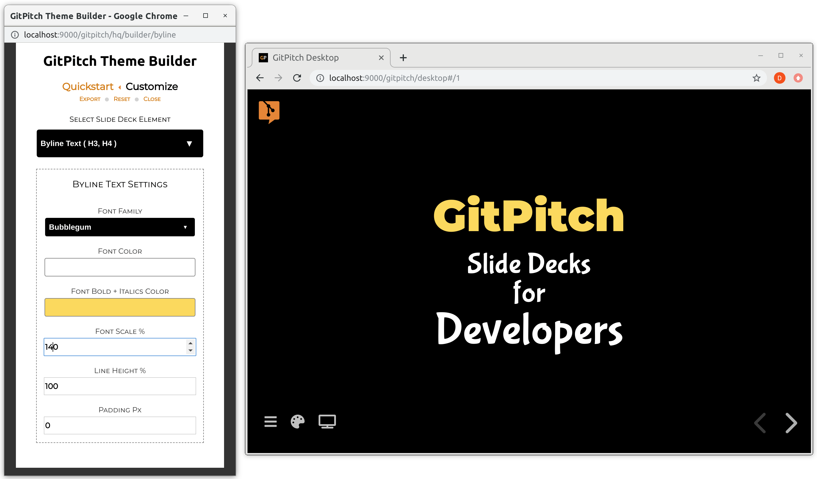 GITPITCH DESKTOP