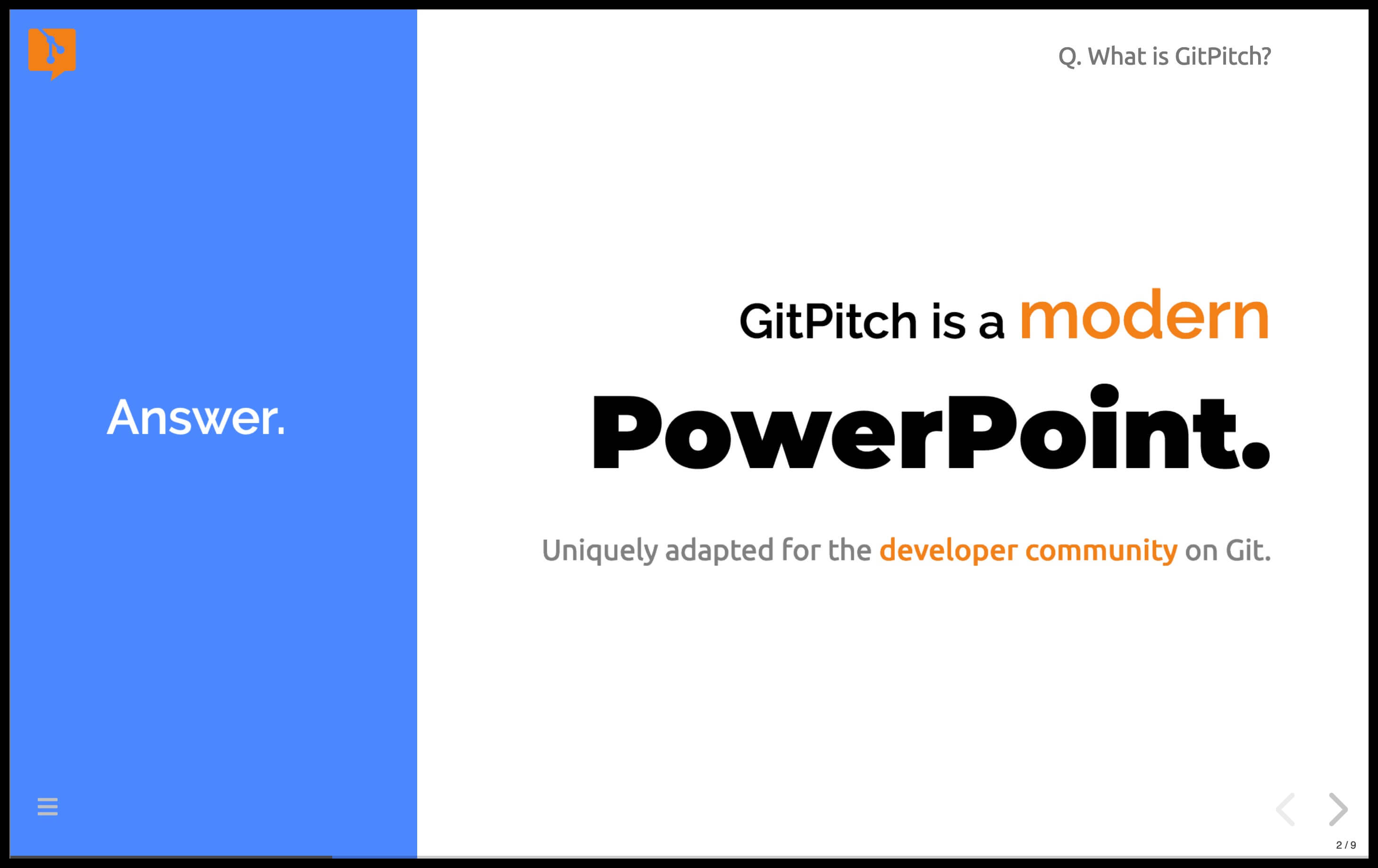 WHAT IS GITPITCH