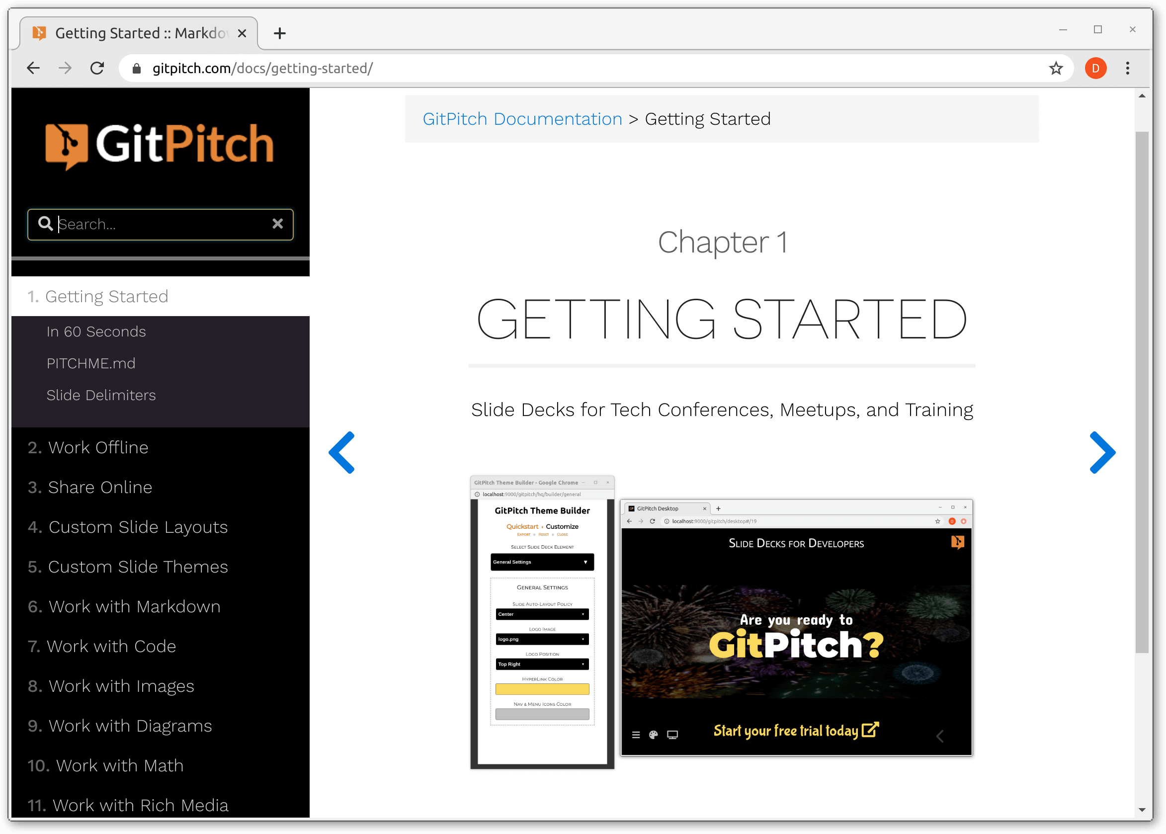 GITPITCH DOCS